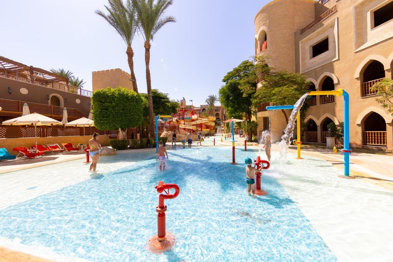 Grand Waterworld Makadi Family Star - Couples And Families Only Hotel Hurghada Eksteriør billede Aqua Park at Hilton Sharm El Sheikh Resort
