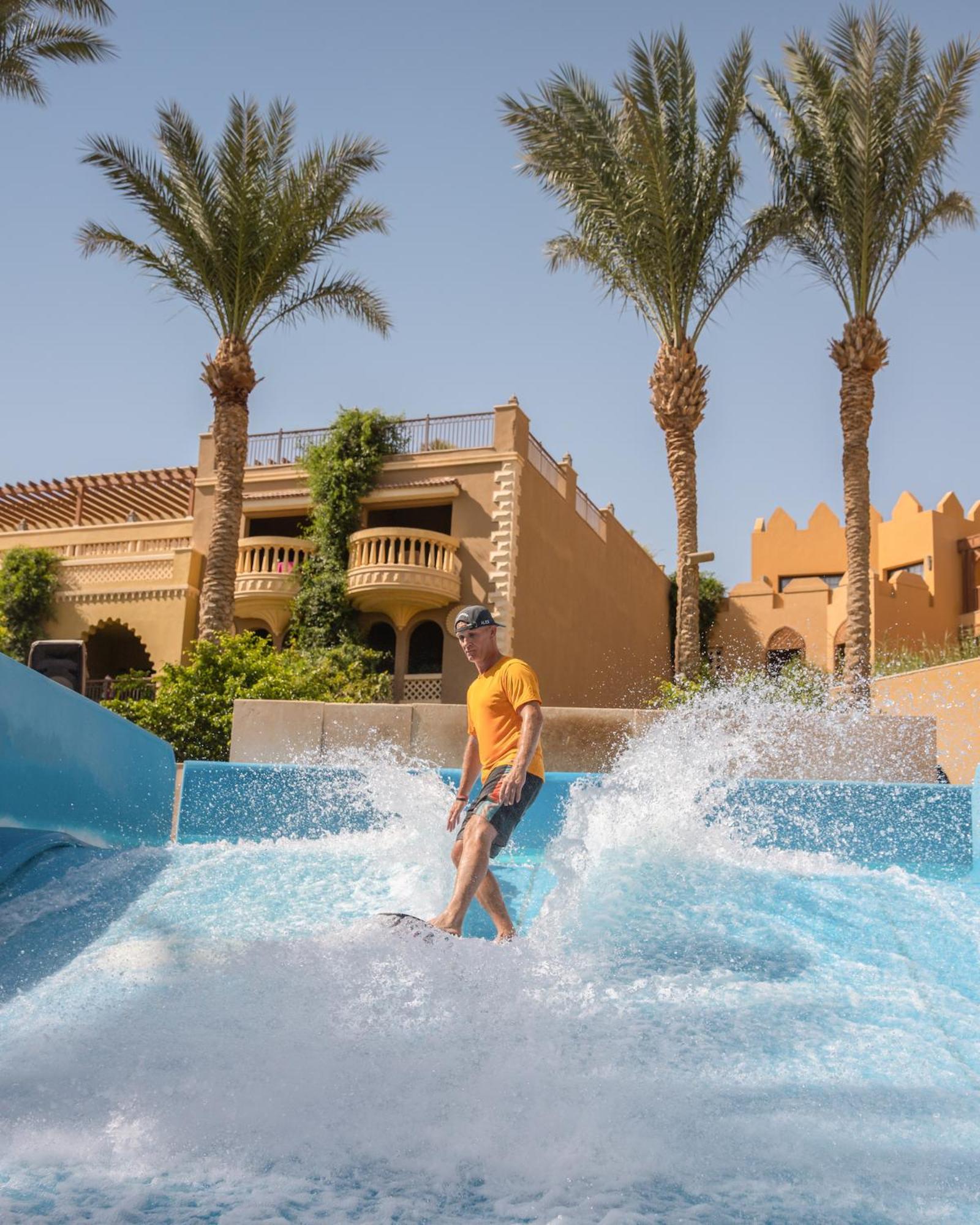 Grand Waterworld Makadi Family Star - Couples And Families Only Hotel Hurghada Eksteriør billede The water park